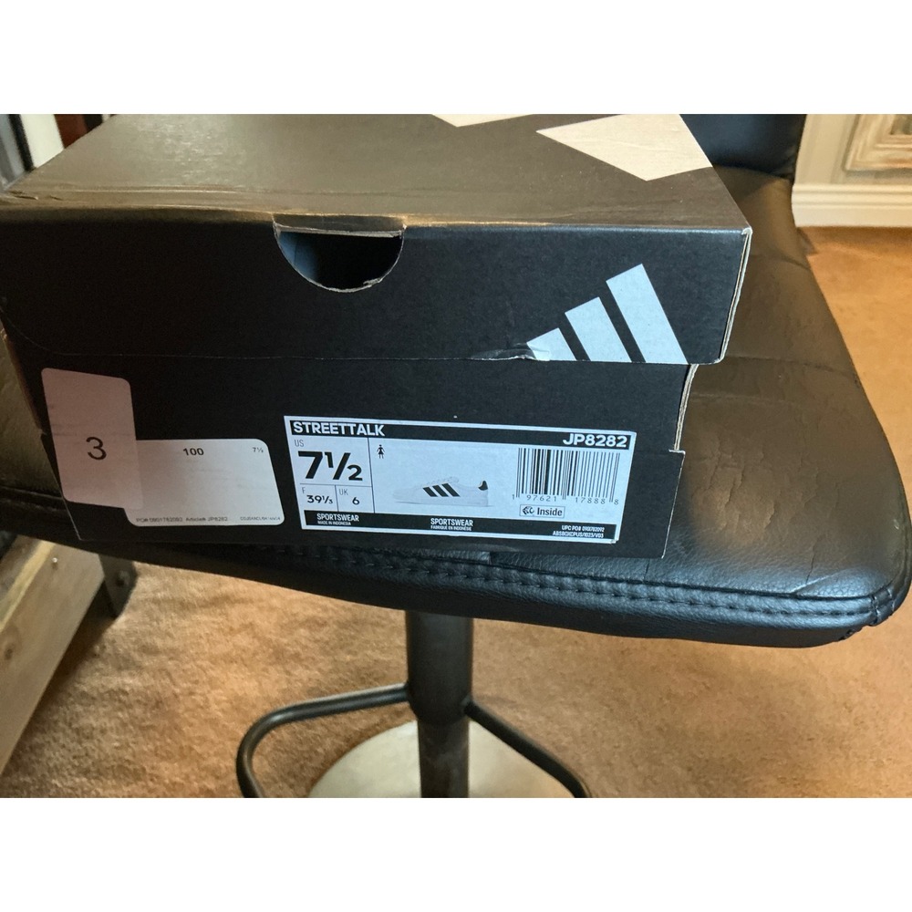 Adidas StreetTalk Mens Sneakers White Black Gold JP8282 Low Top Shoes